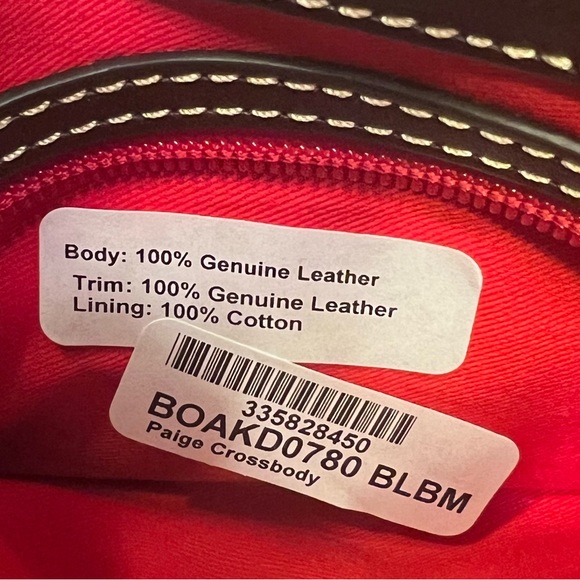 Dooney & Bourke NWT Paige snakeskin bag - NEVER USED. Perfect Condition - Picture 4 of 9